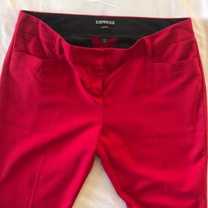 Express Columnist pants in Red size 8R